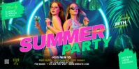 Maximalist Summer Party Eventbrite Banner Eventbrite-Banner template