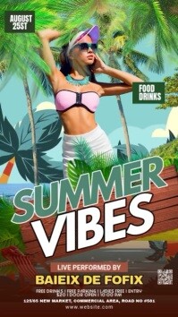Maximalist Summer Party Instagram Reel template
