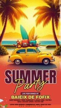 Maximalist Summer Party Instagram Story template