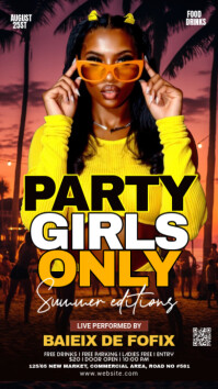 Maximalist Summer Party  Instagram Story template
