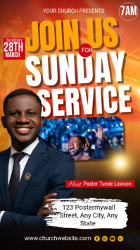 Maximalist Sunday Service  Instagram Story template