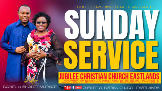 Maximalist Sunday Service Youtube Thumbnail template