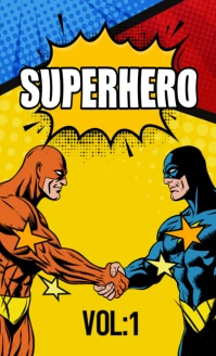 Maximalist Super Hero  Us Legal template