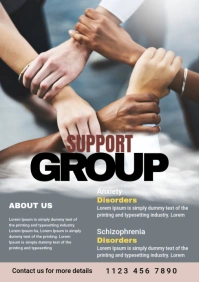 Maximalist Support Group A5 template