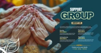 Maximalist Support Group Ad Facebook Shared Image template