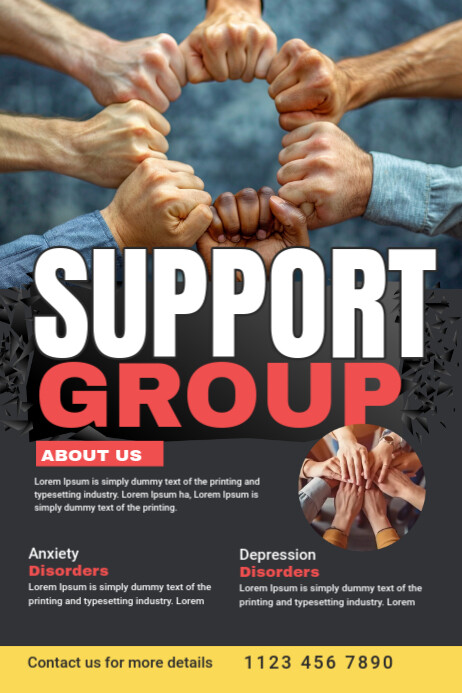 Copy of Maximalist Support Group Banner 4' × 6' | PosterMyWall