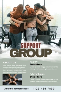 Maximalist Support Group Tumblr Graphic template