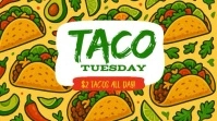 Maximalist Taco Tuesday Promotion Digital Display Digital Display (16:9) template