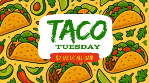 Maximalist Taco Tuesday Promotion Digital Display Digital Display (16:9) template