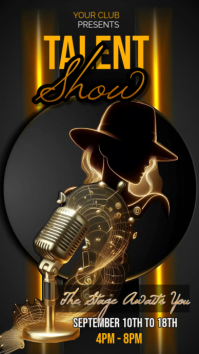 Maximalist Talent Show  Instagram Story template