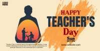 Maximalist Teachers' Day Facebook Event Cover template