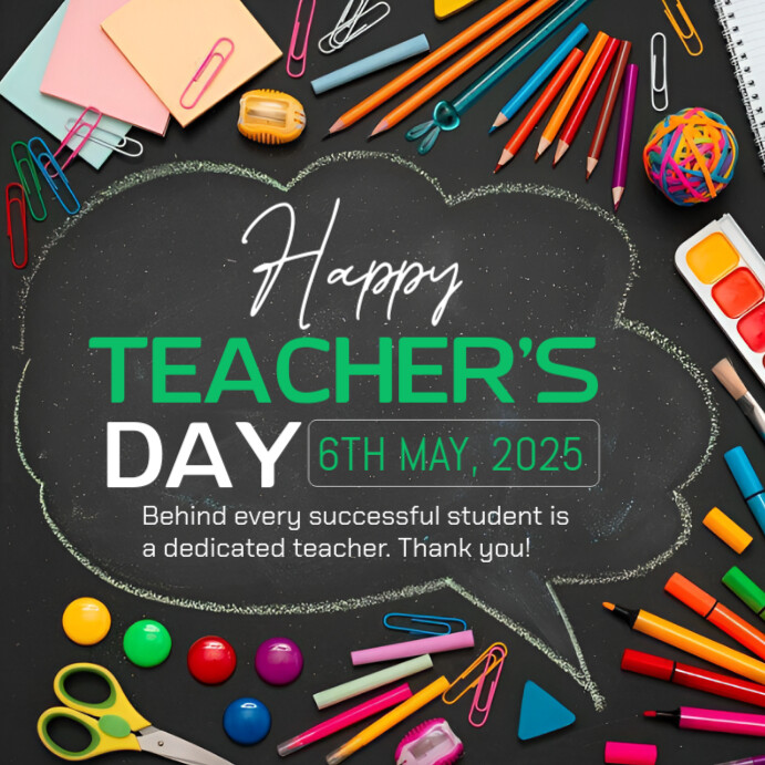 Copy of Maximalist Teachers Day Instagram Post | PosterMyWall