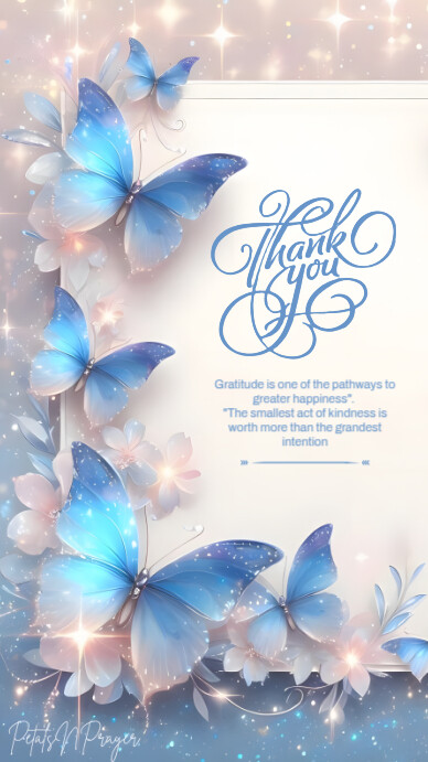 Maximalist Thank You Card Digital Display (9:16) Template | PosterMyWall