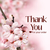 Maximalist Thank You Instagram Post template