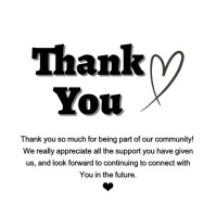 Maximalist Thank You Instagram Post template