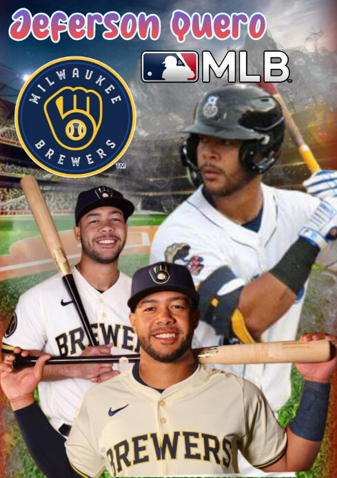 Maximalist The Mlb Milwaukee Brewers Jeferson Template PosterMyWall Maximalist The Mlb Milwaukee Brewers Jeferson Template PosterMyWall