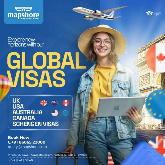 Maximalist Travel Adventure  Instagram Post Instagram-opslag template