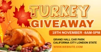 Maximalist Turkey Giveaway Template Design Facebook Ad Facebook-Anzeige
