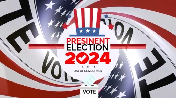 Election Display Maximalist Us Election Digital Display Digital Display (16:9) Template ...