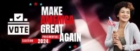 Maximalist Us Election Facebook Cover Facebook Cover Photo template