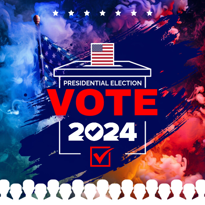 Maximalist Us Election Template Instagram Post PosterMyWall