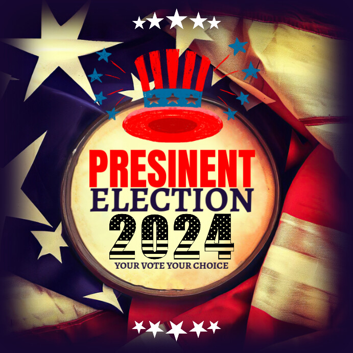 Maximalist Us Election Template Instagram Post | PosterMyWall