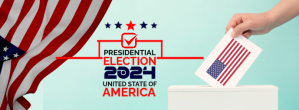 Maximalist Us General Election Day Facebook Cover Photo Ikhava Yesithombe se-Facebook template