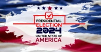 Maximalist Us General Election Day Facebook Shared Image template
