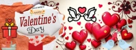 Maximalist Valentine's Day Facebook Cover Photo Facebook Cover Photo template