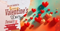 Maximalist Valentine's Day Facebook Share Image  Facebook Shared Image template