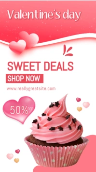 Maximalist Valentine's Day Sale Instagram Story template