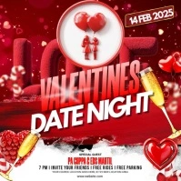 Maximalist Valentine's Day Square Square (1:1) template