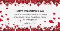 Maximalist Valentine  Facebook Ad Facebook-annonce template