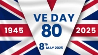 Maximalist Victory In Europe Day Digital Display (16:9) template