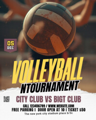 Maximalist Volleyball  Instagram Portrait template