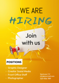 Maximalist We Are Hiring  A2 template