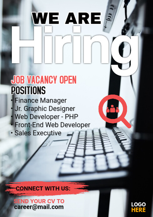 Maximalist We Are Hiring  A2 template