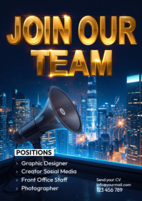 Maximalist We Are Hiring  A3 template
