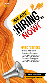 Maximalist We Are Hiring Instagram Story Instagram-Story template