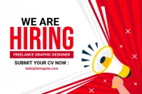 Maximalist We Are Hiring  Label Etykieta template