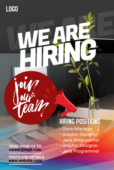 Copy of Maximalist We Are Hiring Pinterest Graphics Pinterest Graphic ...