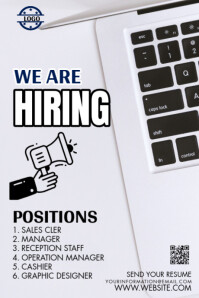 Maximalist We Are Hiring Tumblr Graphic template