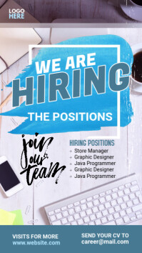Maximalist We Are Hiring Whatsapp Status template