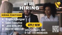 Maximalist We Are Hiring Youtube Thumbnail template