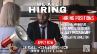 Maximalist We Are Hiring Youtube Thumbnail template