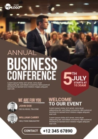 Maximalist Webinar Flyer A1 template