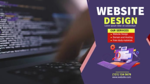 Maximalist Website Design Service Digital Display Digital Display (16:9) template