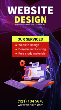 Maximalist Website Design Service Instagram Story Instagram Story template