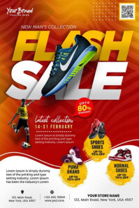 Maximalist Weekend Kick-off Promotions Poster template