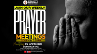Maximalist Weekly Prayer Meetings Twitter Post template